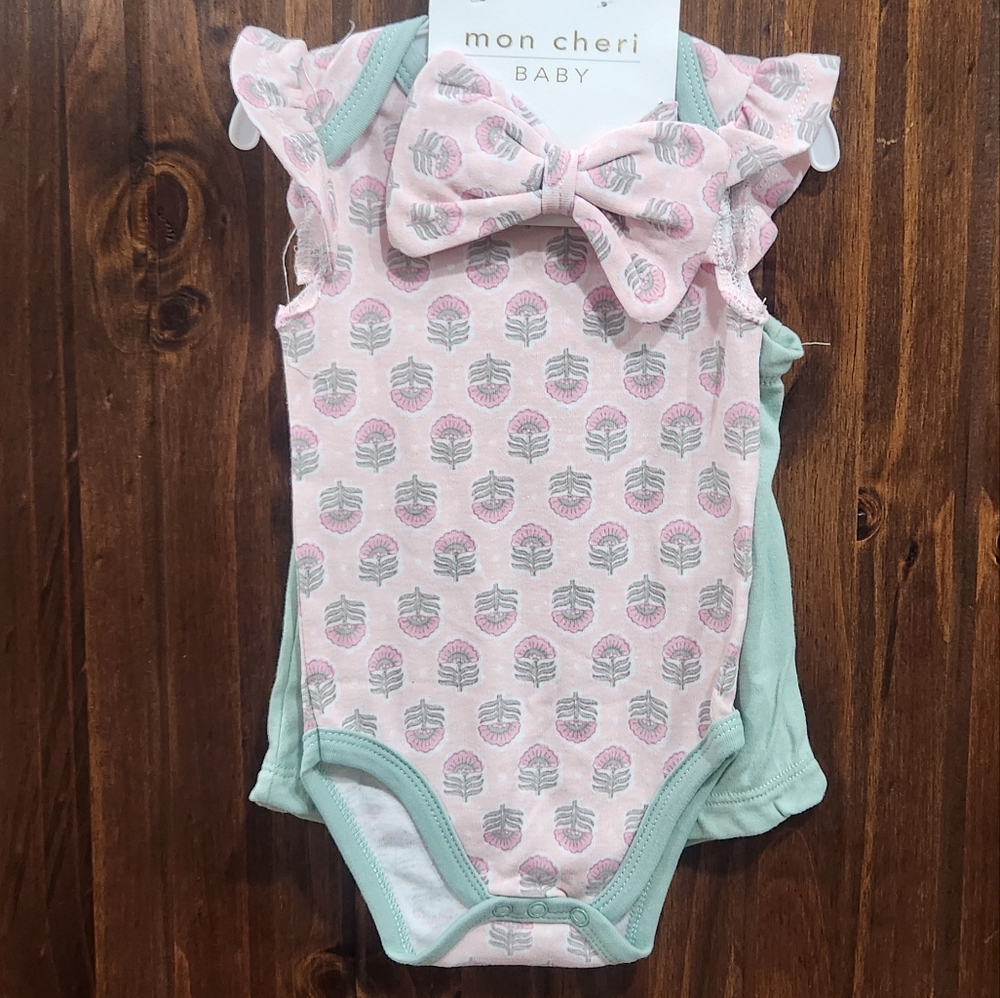 🆕️ Mon Cheri Baby 3pc Set